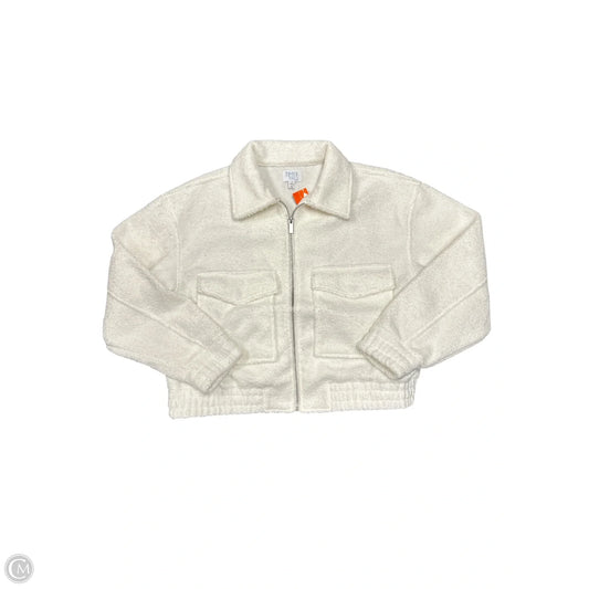Jacket Other By Time And Tru In White, Size: L
