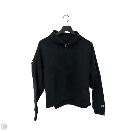 Sweatshirt Collar By Champion In Black, Size: Xl
