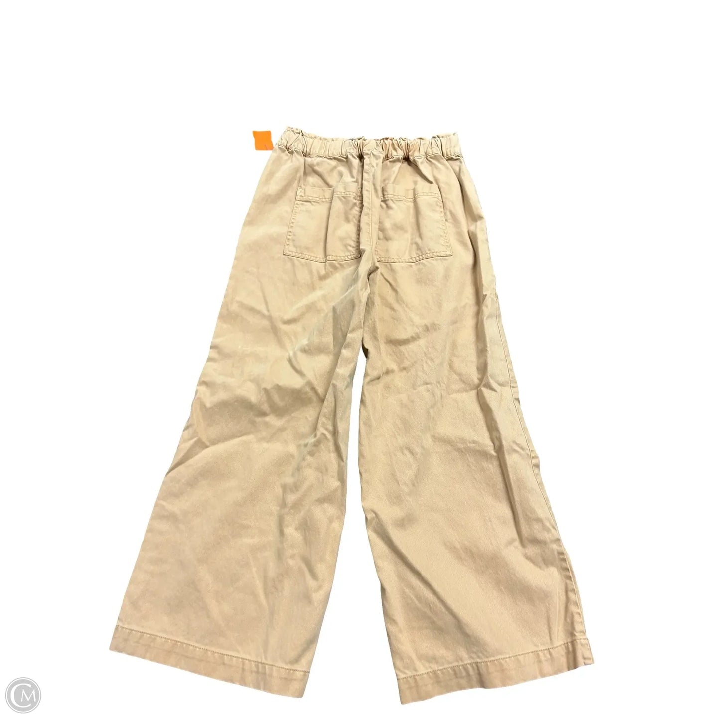 Pants Cropped By Nicole By Nicole Miller In Yellow, Size: 4