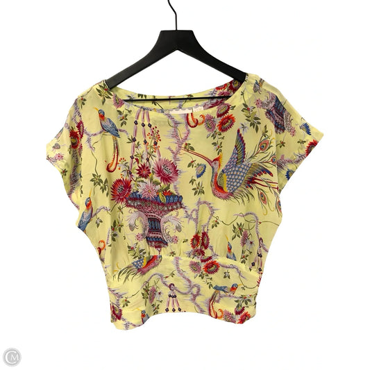 Top Short Sleeve By Maeve In Floral Print, Size: 6