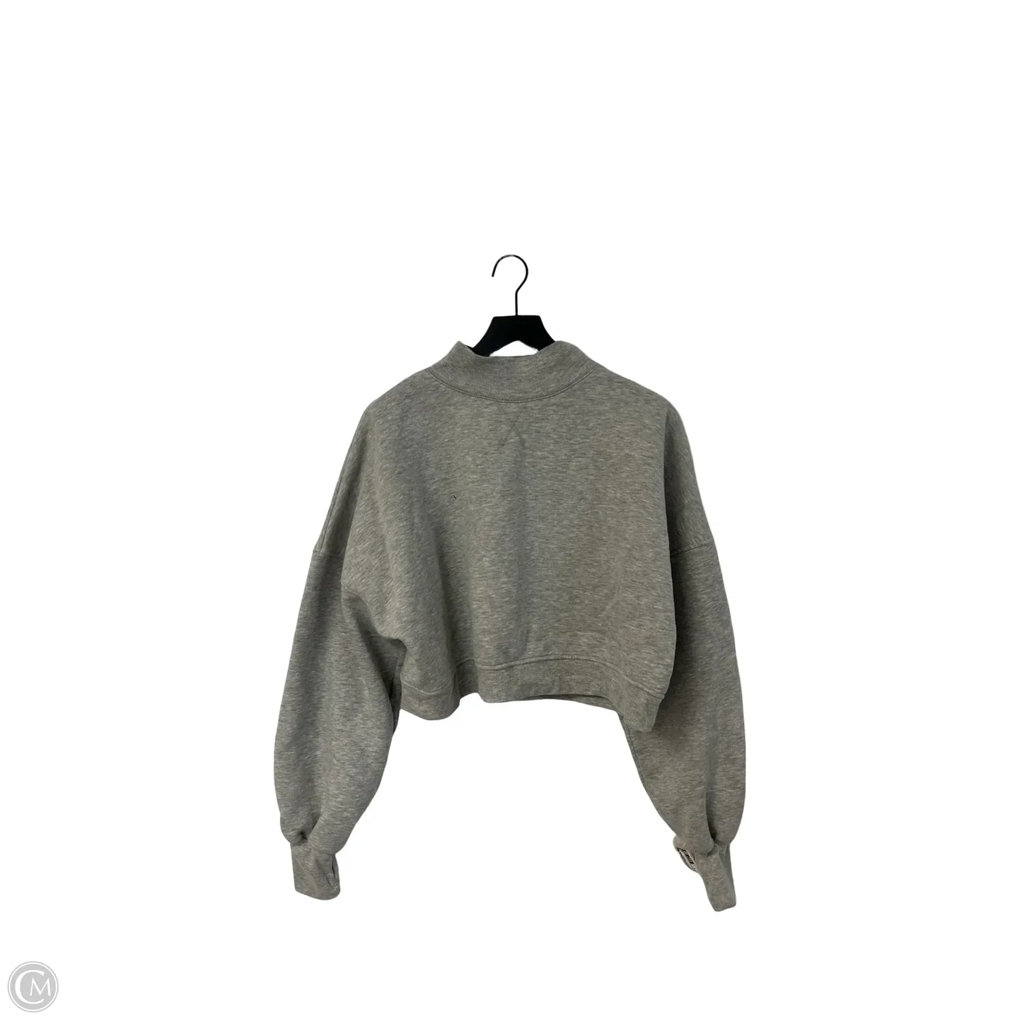 Sweatshirt Crewneck By Clothes Mentor In Grey, Size: M