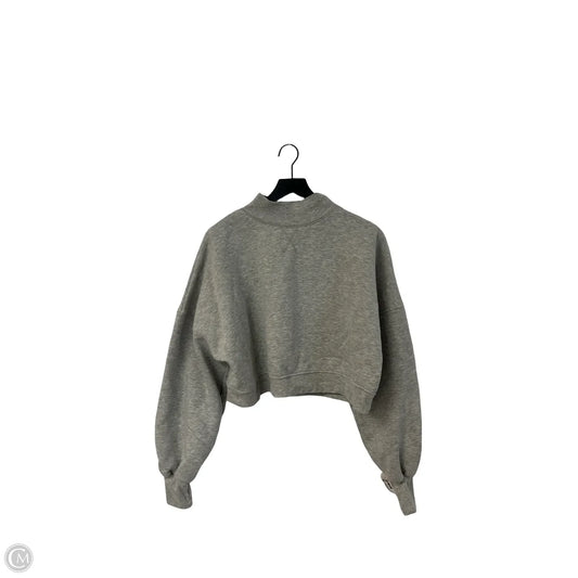 Sweatshirt Crewneck By Clothes Mentor In Grey, Size: M