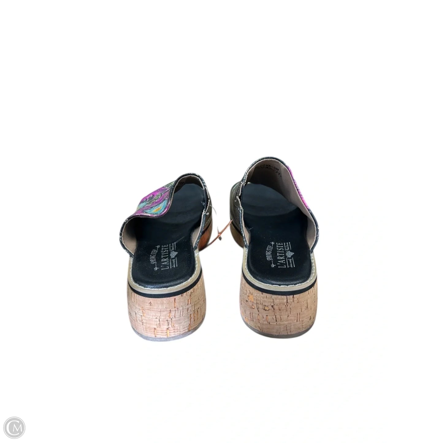 Sandals Flats By Spring Step In Floral Print, Size: 6.5