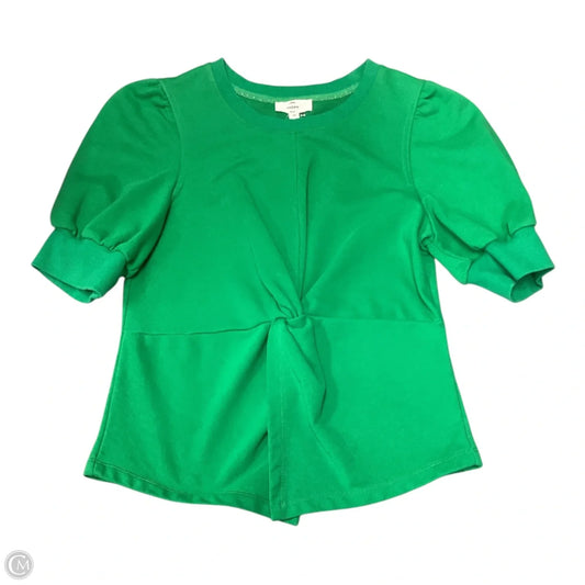Top Short Sleeve By Entro In Green, Size: M