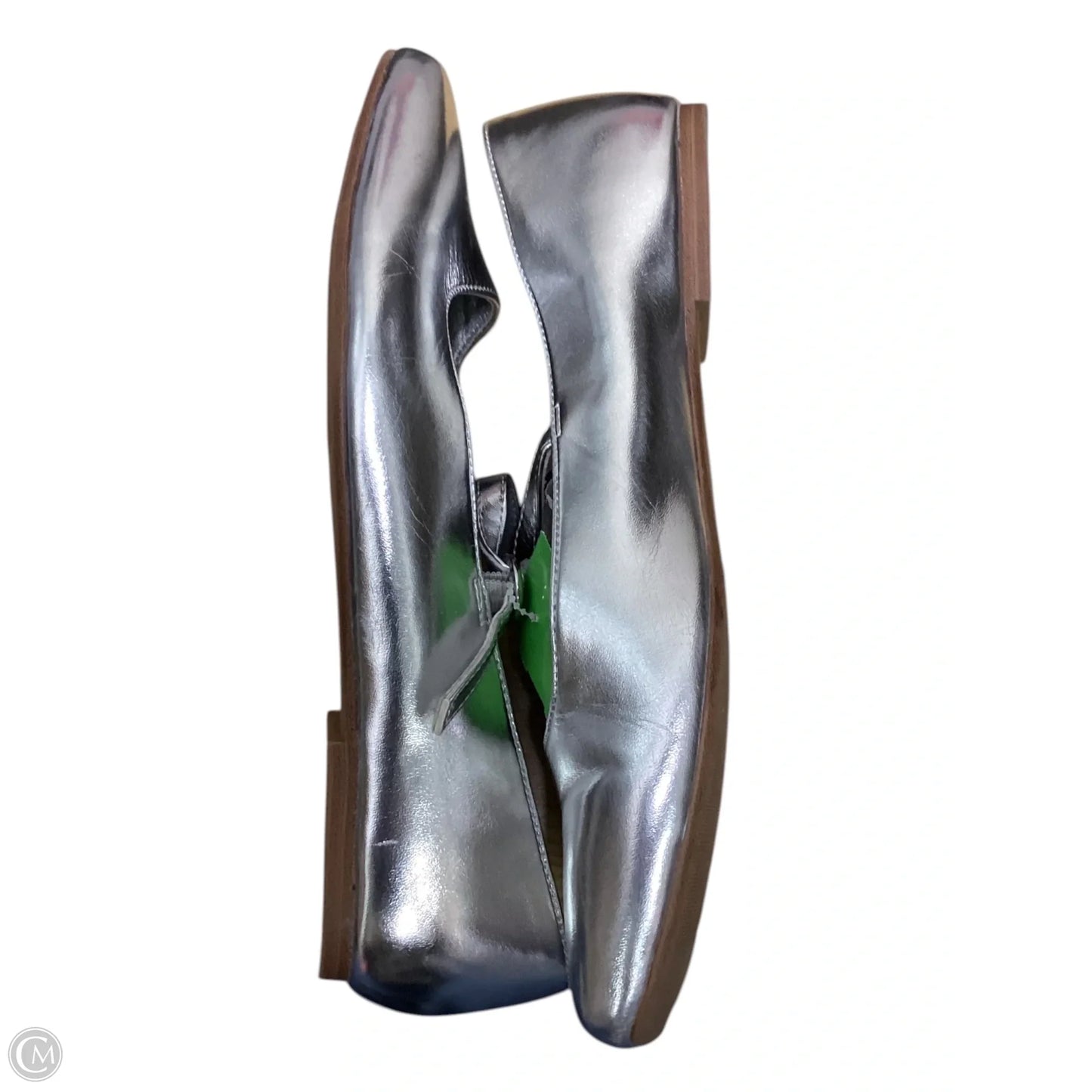 Shoes Flats By Torrid In Silver, Size: 9