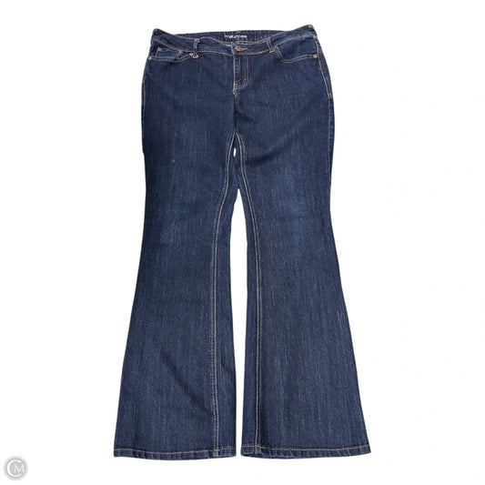 Jeans Boot Cut By Maurices In Blue Denim, Size: 12l