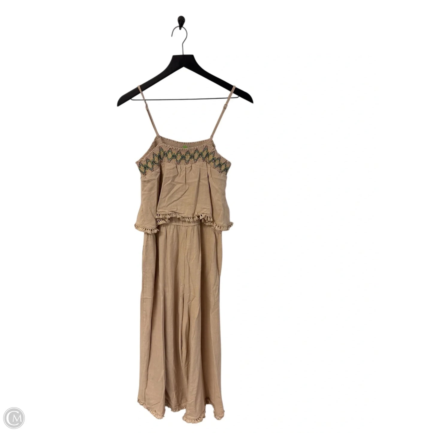Jumpsuit By Gigio In Tan, Size: M