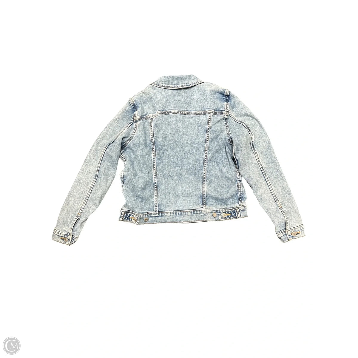 Jacket Denim By Levis In Blue Denim, Size: L