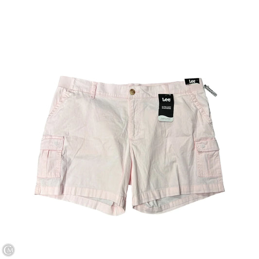Shorts By Lee In Pink, Size: 18