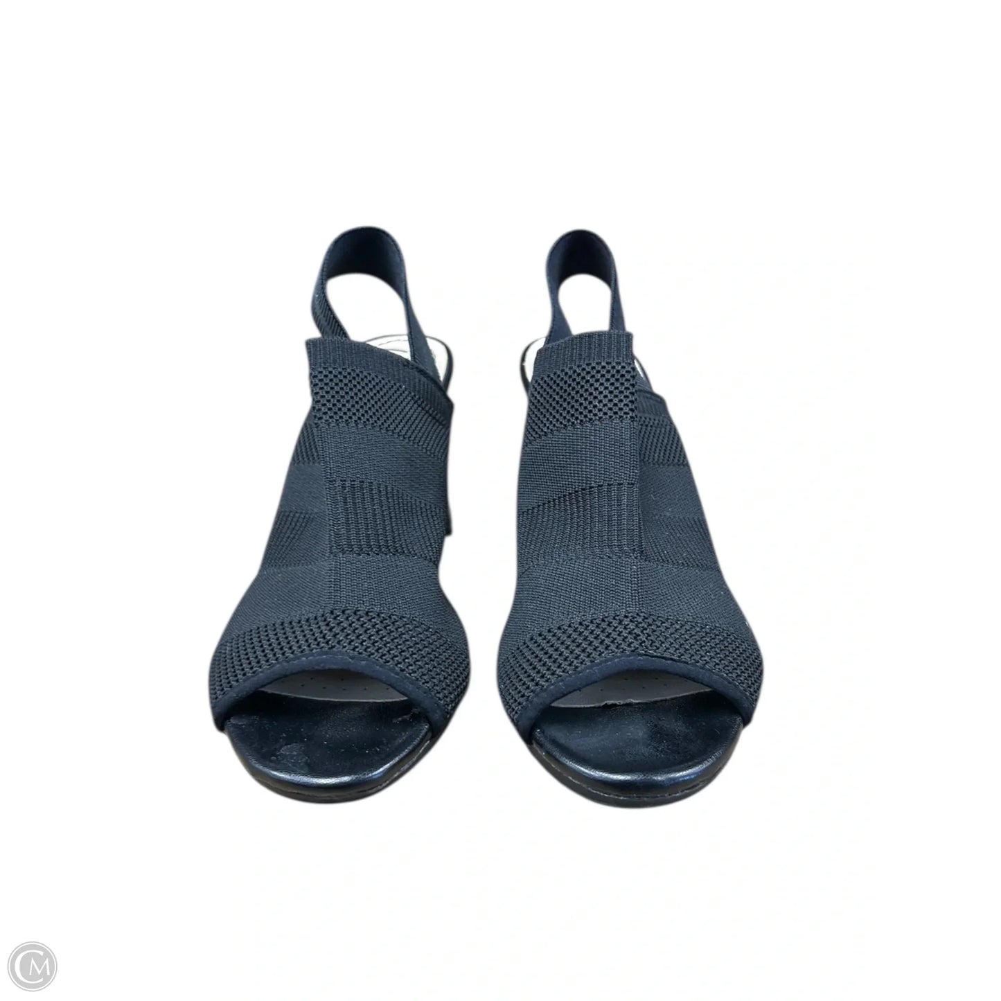Sandals Heels Block By Alegria In Black, Size: 6