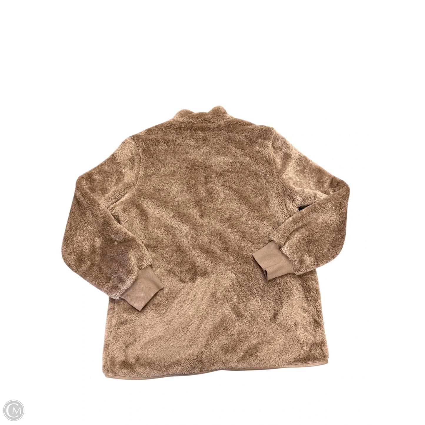 Jacket Faux Fur & Sherpa By Cabi In Brown, Size: S