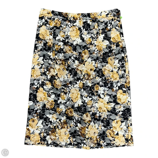Skirt Mini & Short By Cme In Floral Print, Size: M