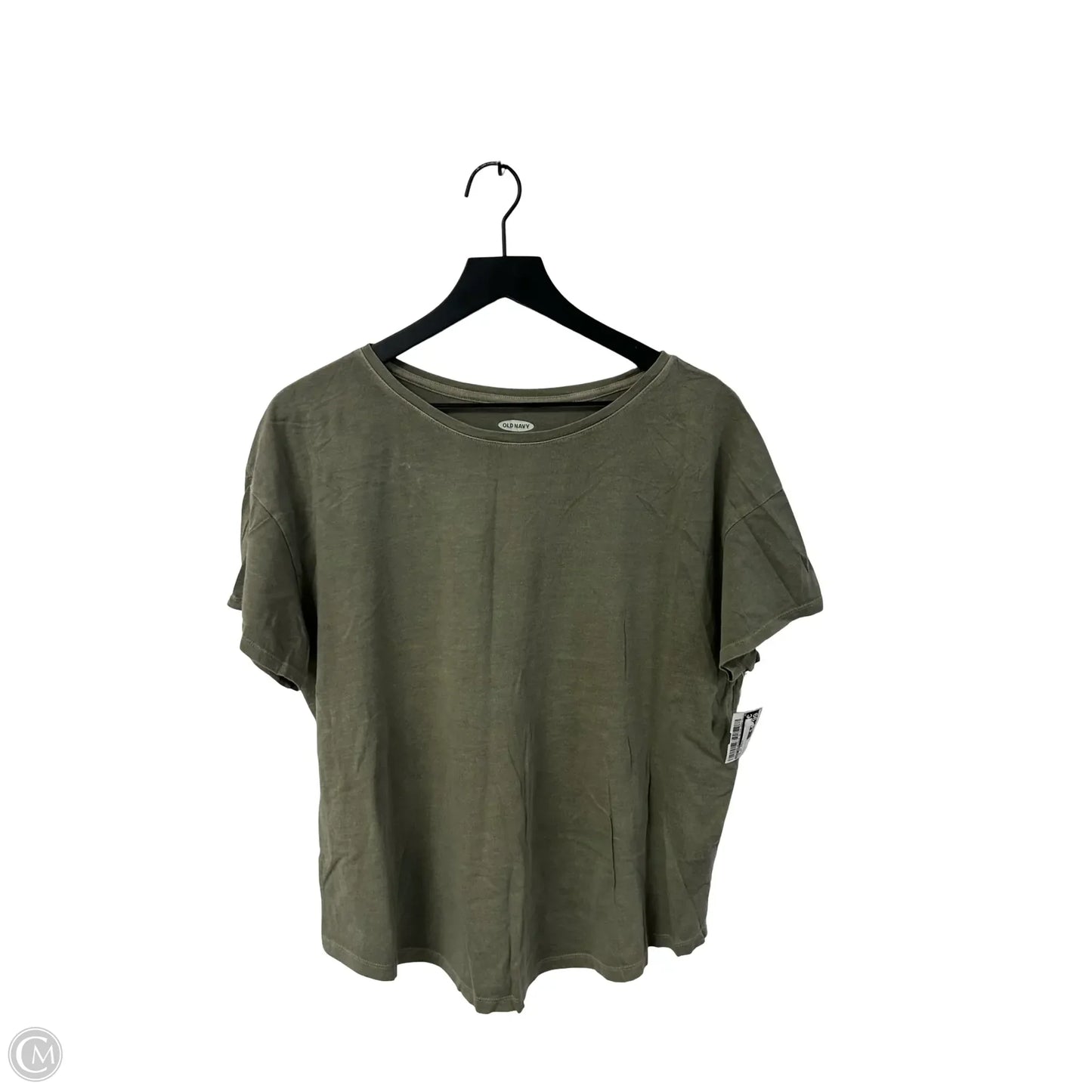 Top Short Sleeve Basic By Old Navy In Green, Size: L