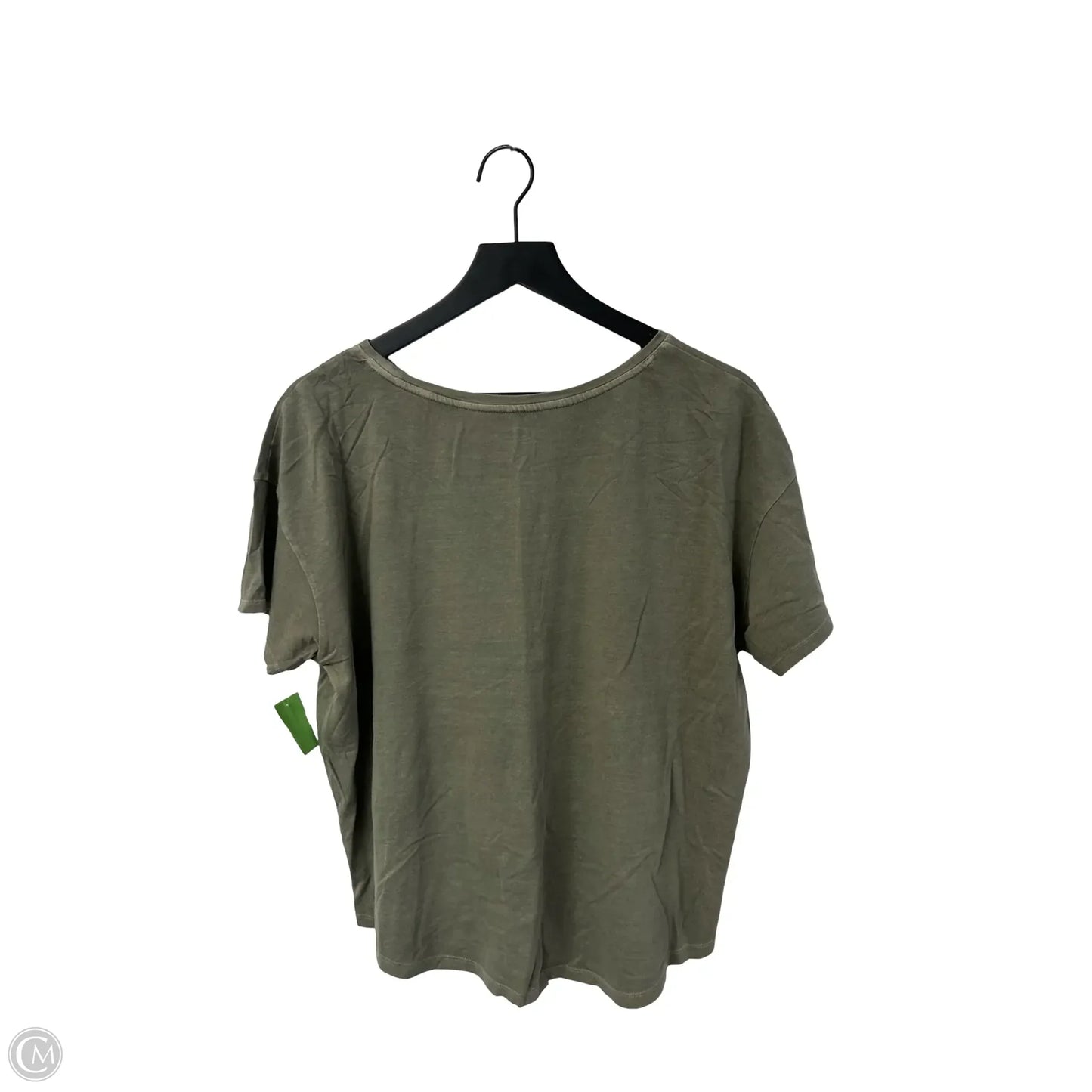 Top Short Sleeve Basic By Old Navy In Green, Size: L