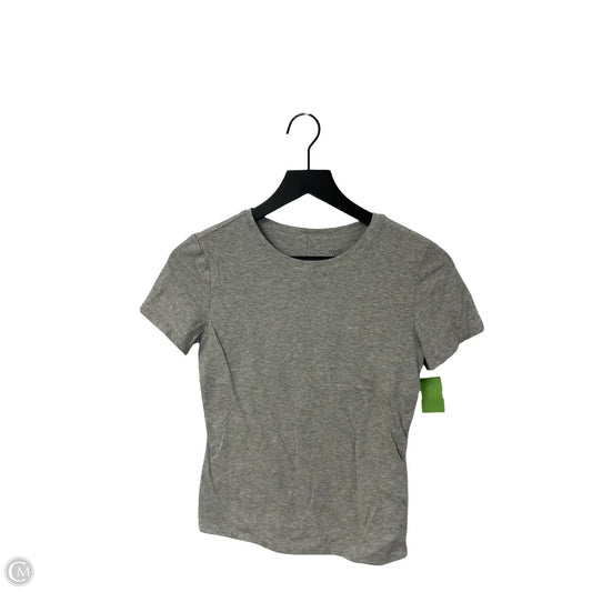Top Short Sleeve Basic By Cmc In Grey, Size: M