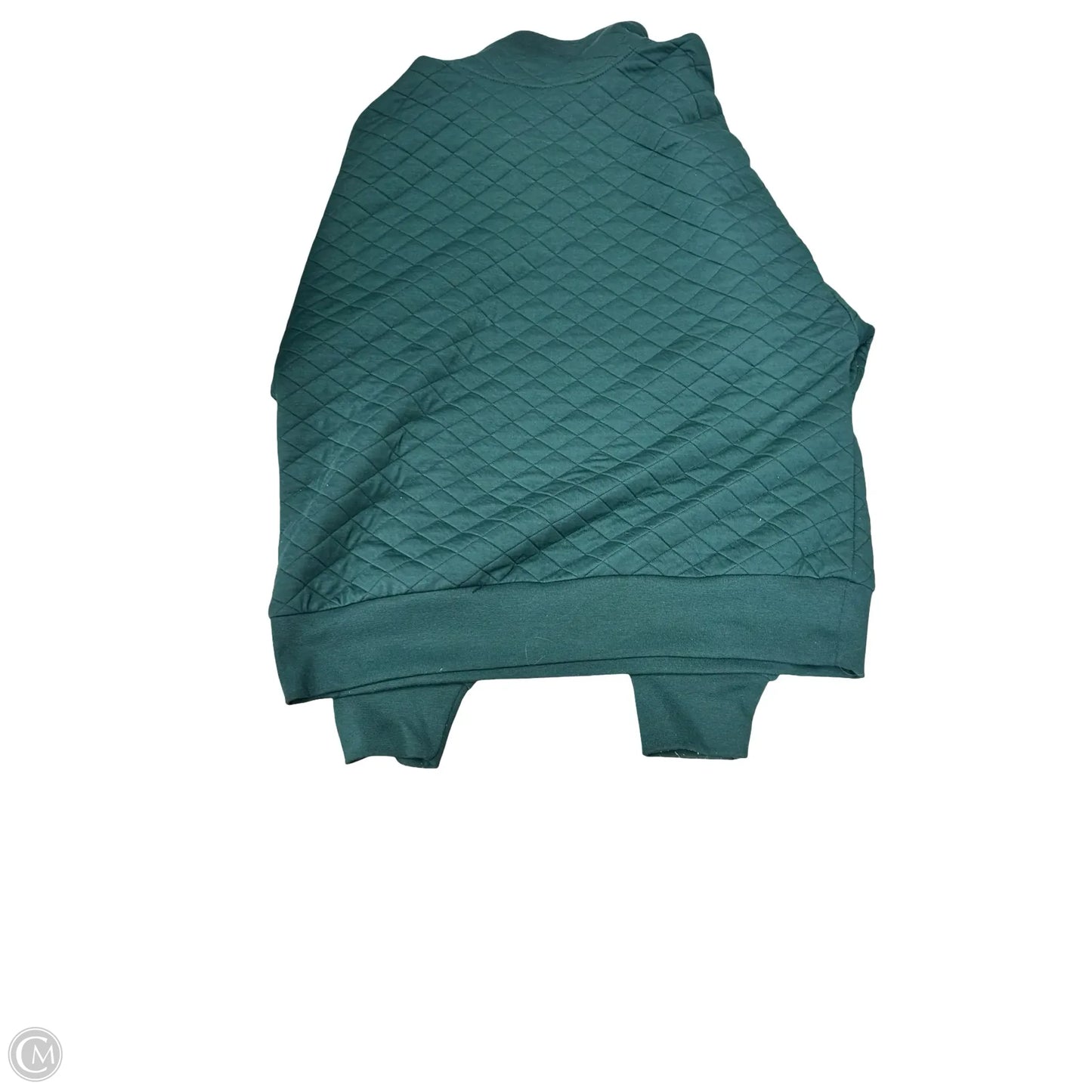Sweatshirt Collar By Dsg Outerwear In Green, Size: M