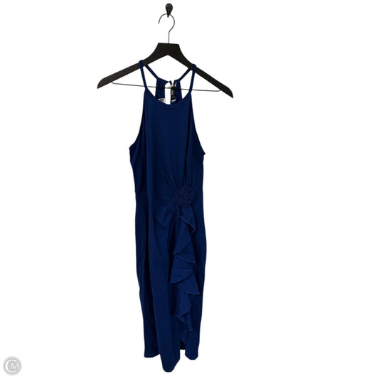 Dress Casual Midi By Grace Karin In Blue, Size: M
