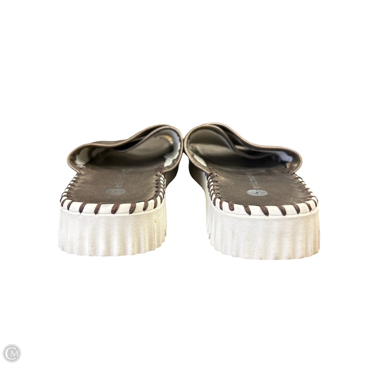 Sandals Flats By Eric Michael London In Brown, Size: 8.5