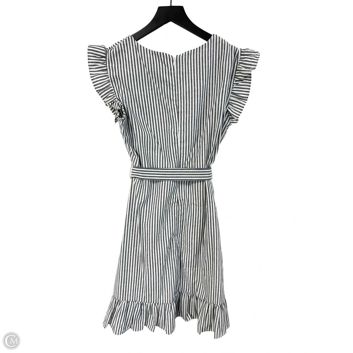 Dress Casual Short By Everleigh In Striped Pattern, Size: L