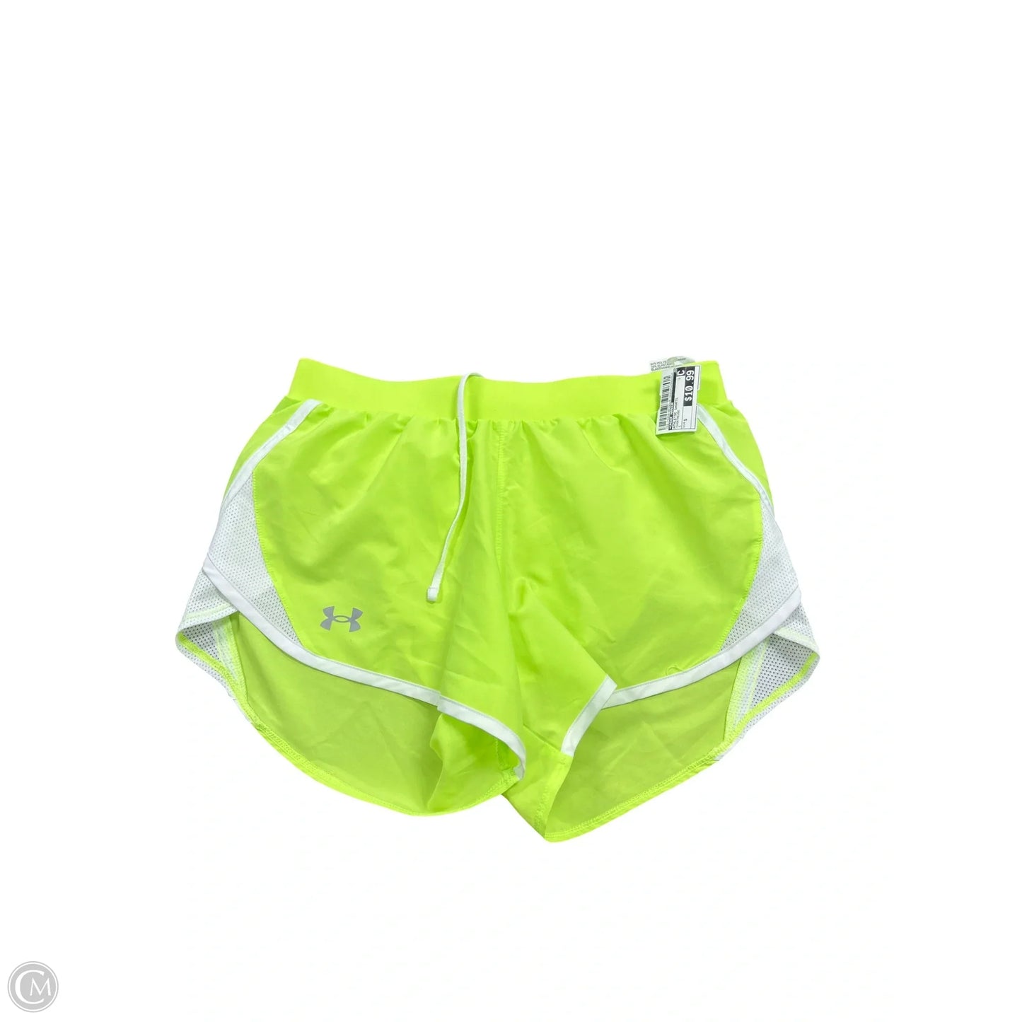 Athletic Shorts By Under Armour In Chartreuse, Size: S