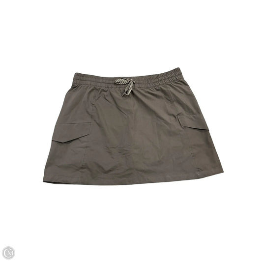 Athletic Skort By Avalanche In Brown, Size: M
