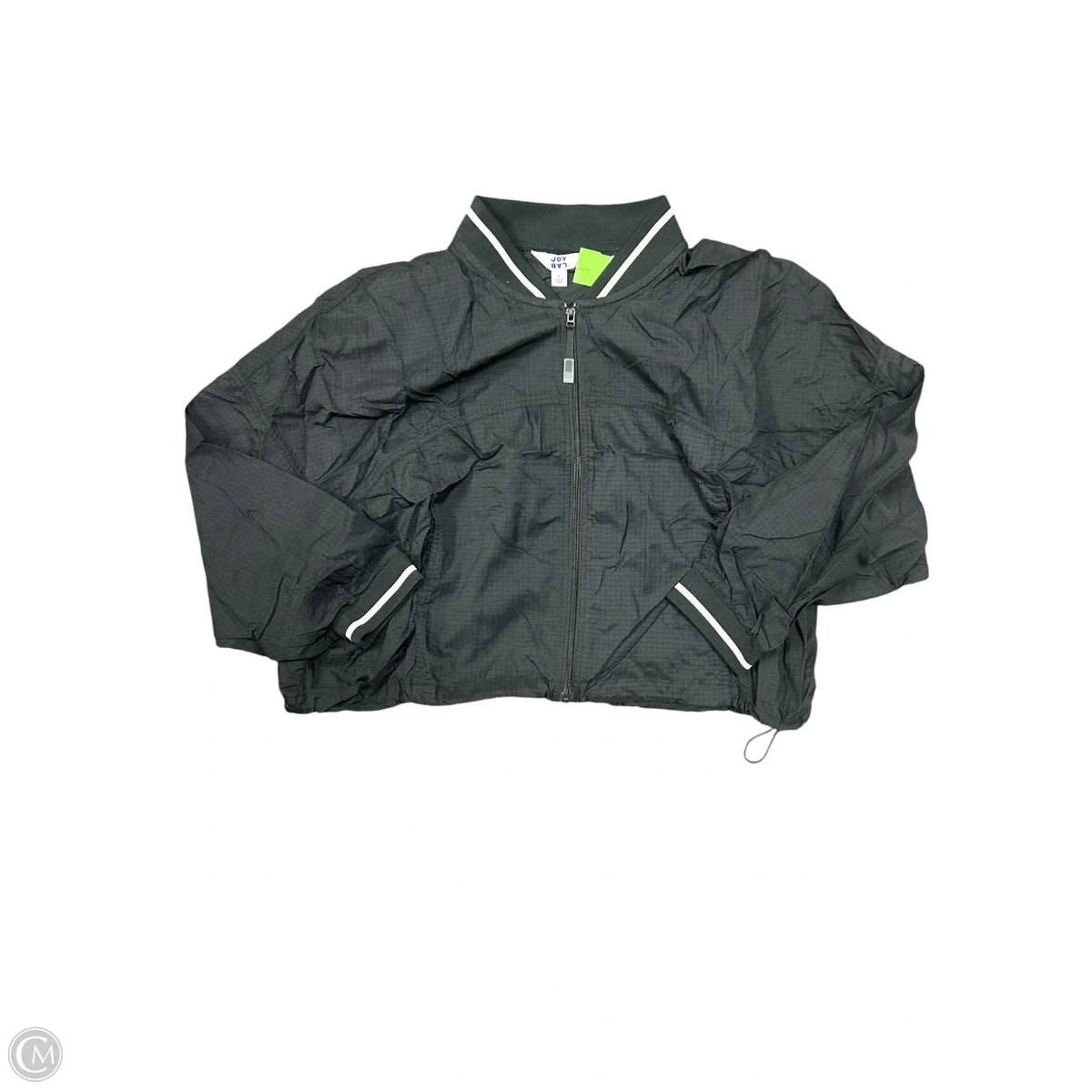 Jacket Windbreaker By Joy Lab In Black, Size: L