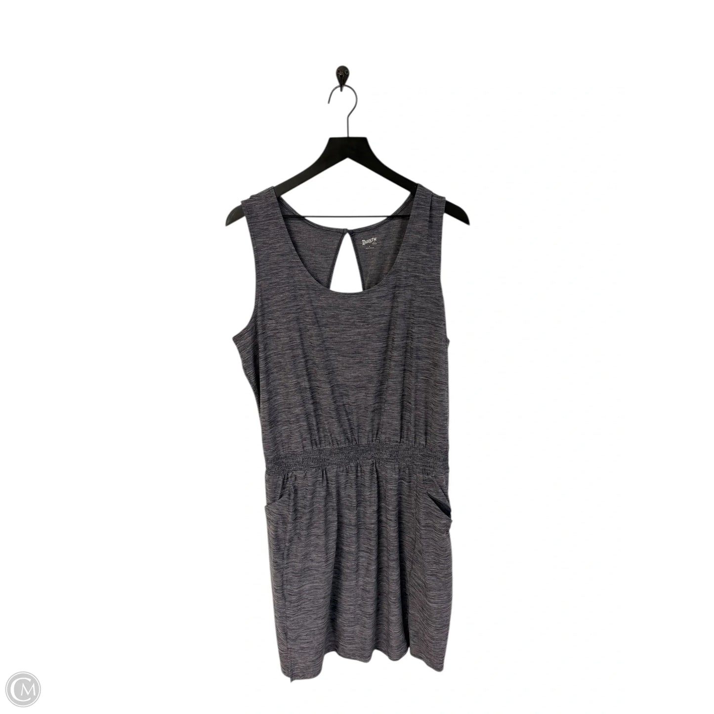 Dress Casual Midi By Duluth Trading In Blue, Size: L