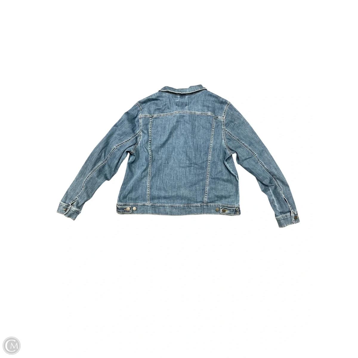 Jacket Denim By Amazon Essentials In Blue Denim, Size: Xl