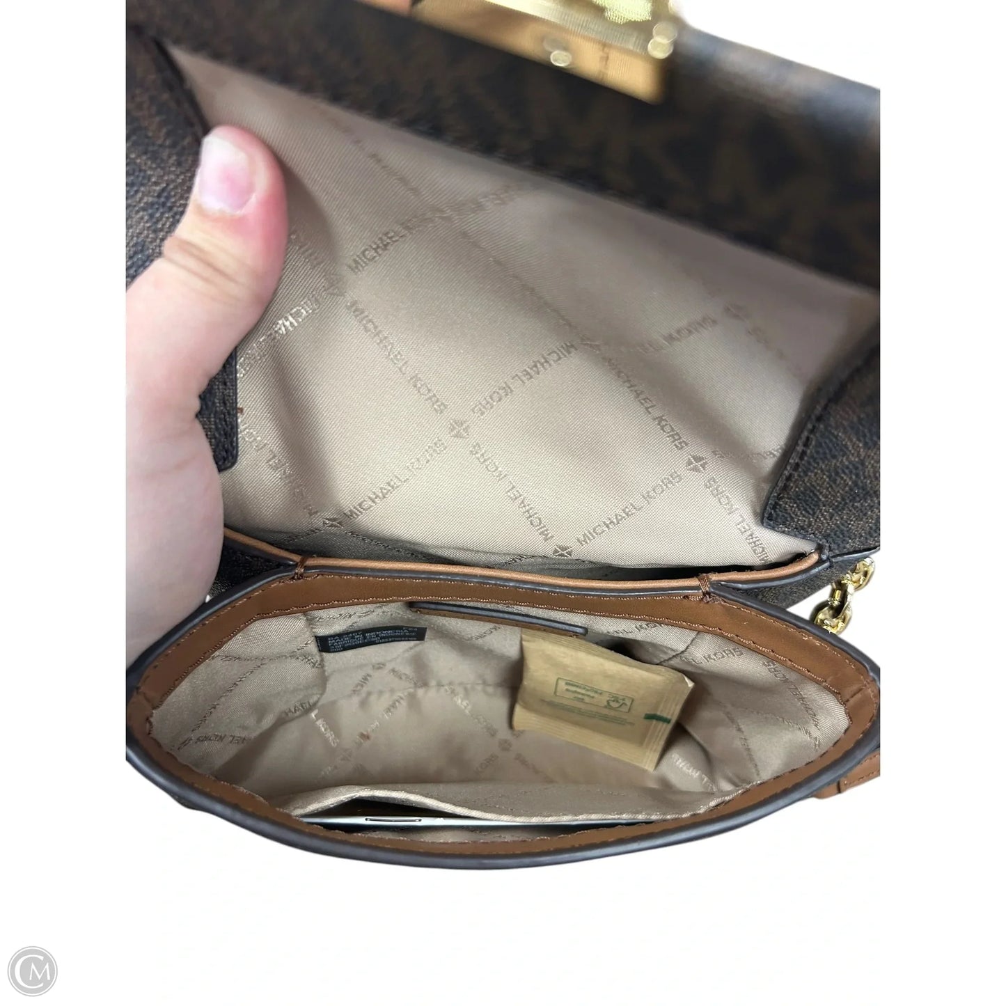 Crossbody Designer By Michael Kors, Size: Small