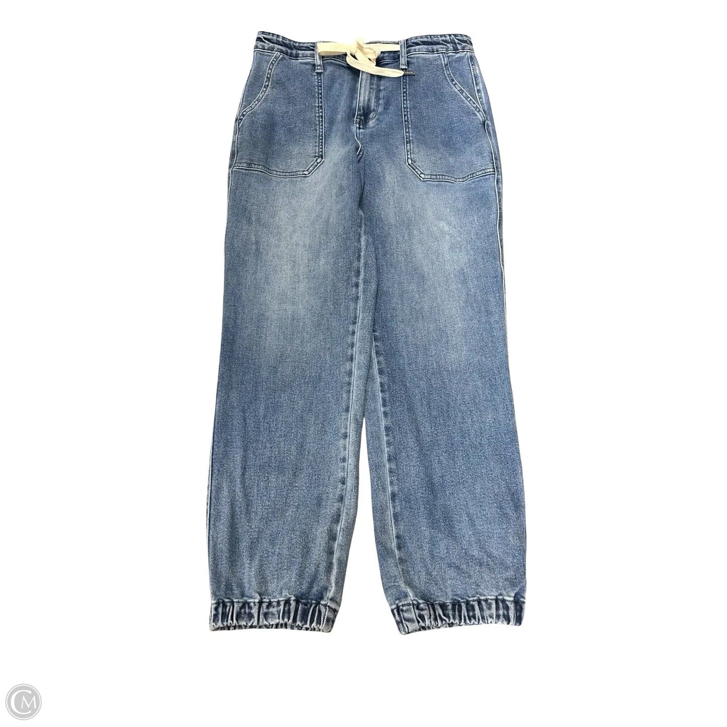 Jeans Straight By Judy Blue In Blue Denim, Size: 8