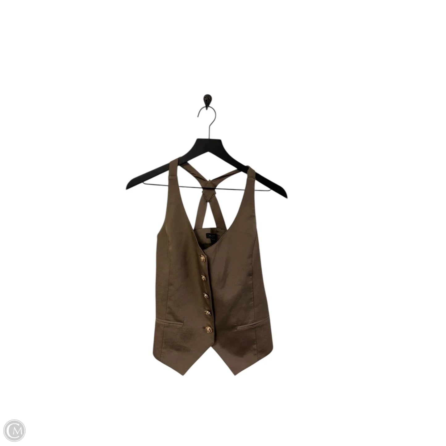 Top Sleeveless By Clothes Mentor In Green, Size: S