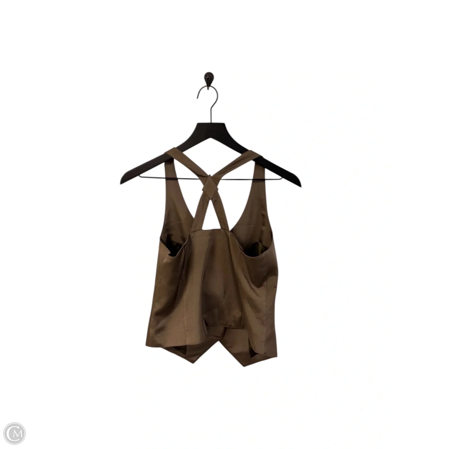 Top Sleeveless By Clothes Mentor In Green, Size: S