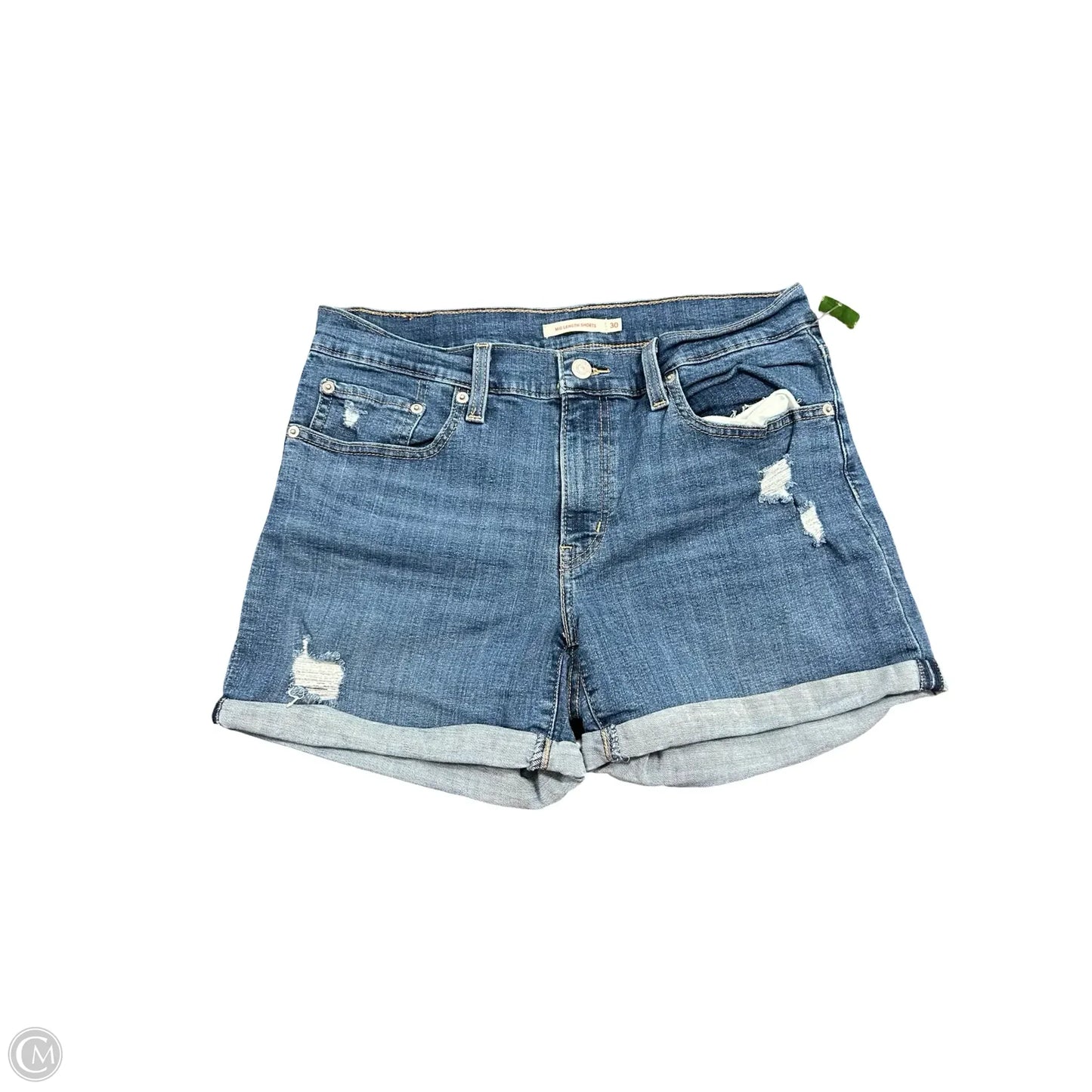 Shorts By Levis In Blue Denim, Size: 10