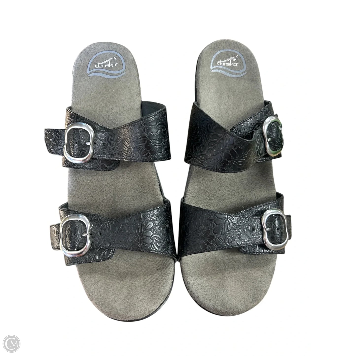 Sandals Heels Block By Dansko In Black, Size: 12