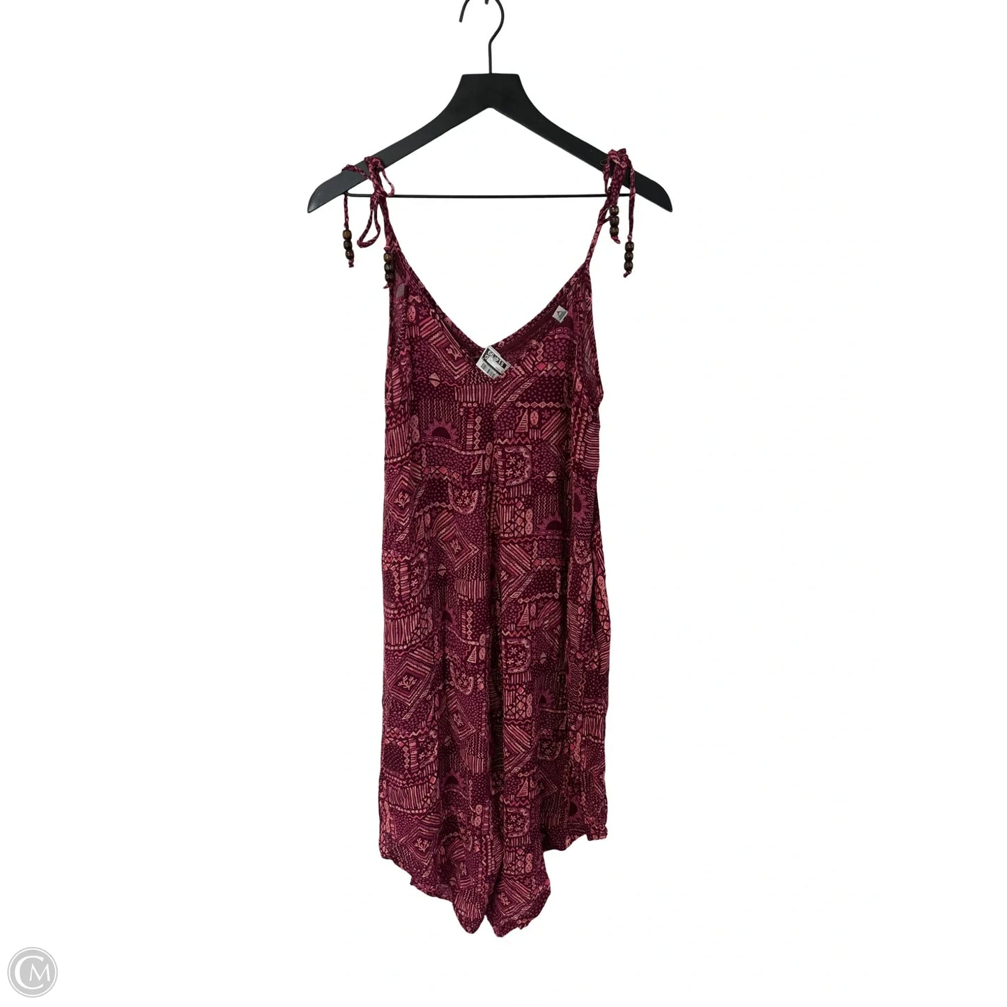 Dress Casual Midi By Cmc In Pink & Purple, Size: S