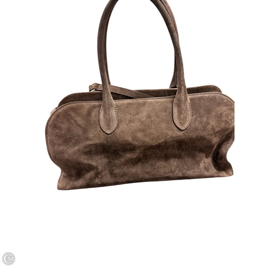 Handbag Leather By Cmc, Size: Medium