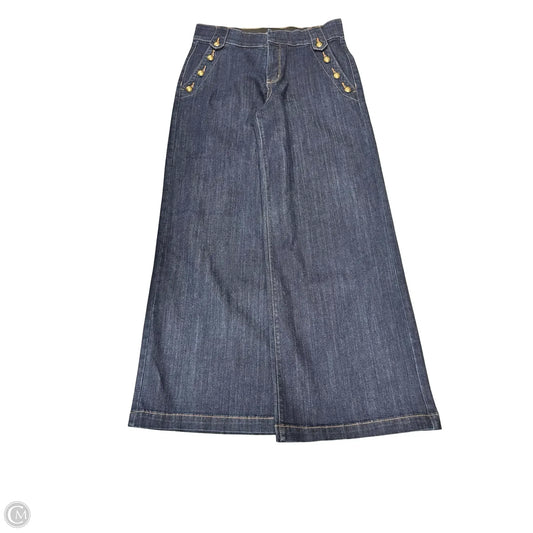 Jeans Wide Leg By St Johns Bay In Blue Denim, Size: 4p