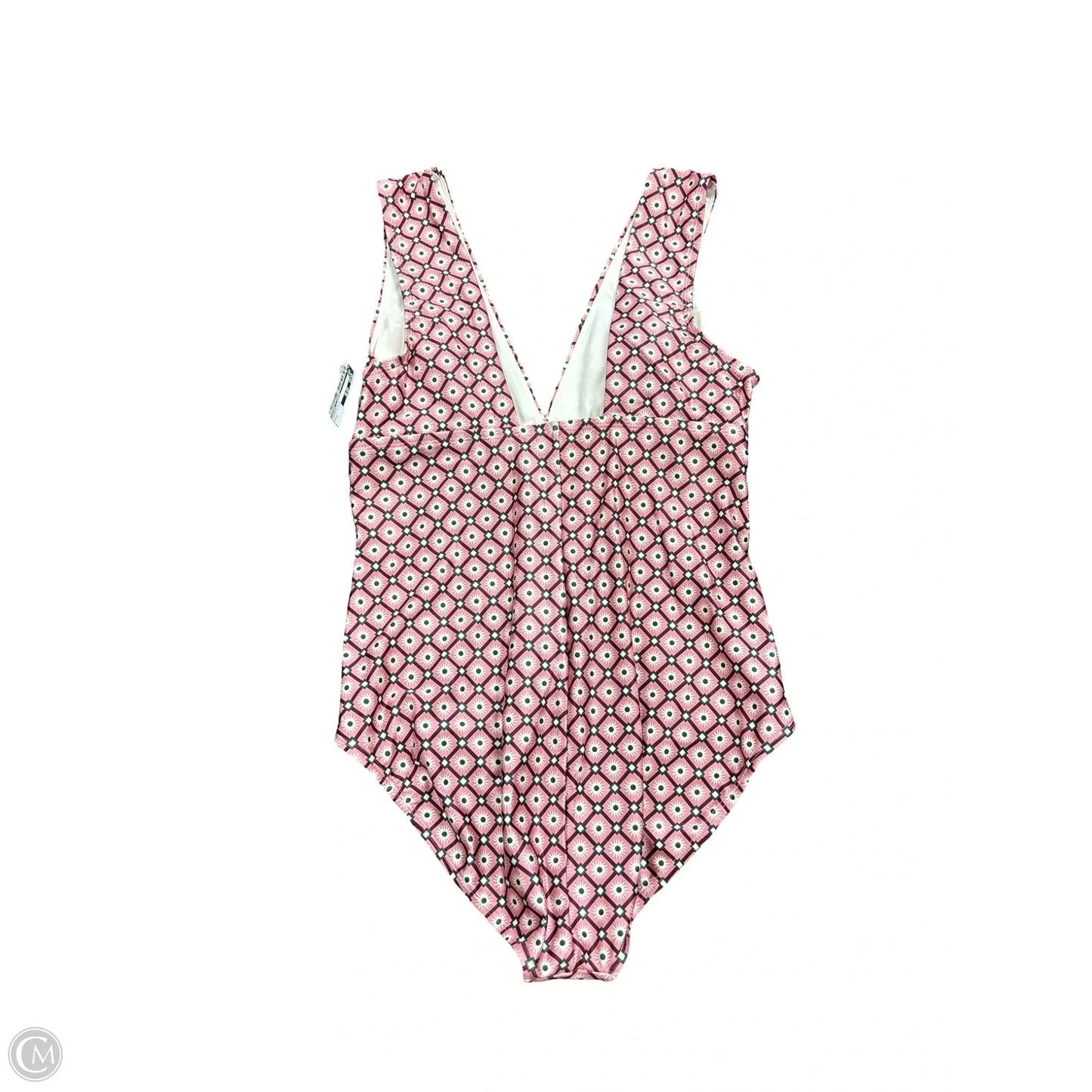 Swimsuit By Shade & Shore In Green & Pink, Size: L