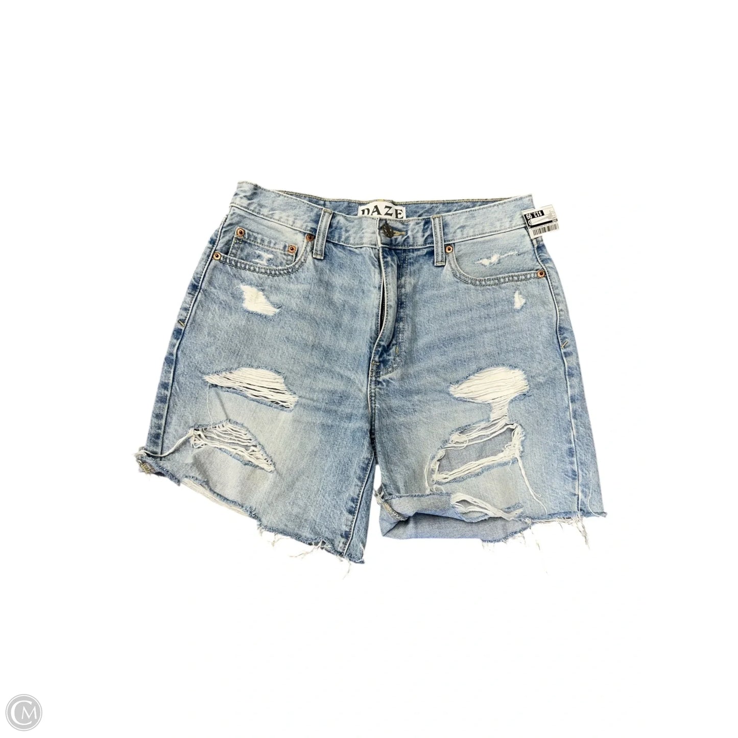 Shorts By Daze In Blue Denim, Size: 2