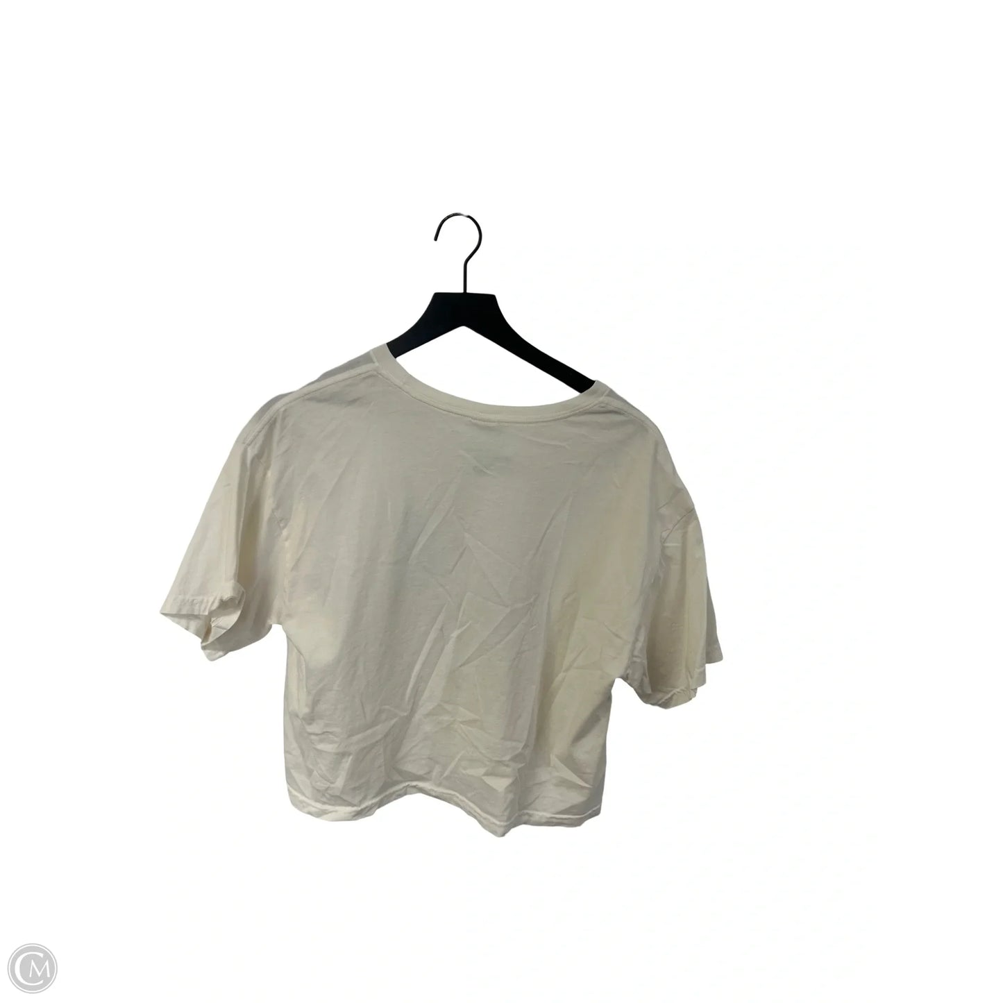 Top Short Sleeve By Cmc In White, Size: S
