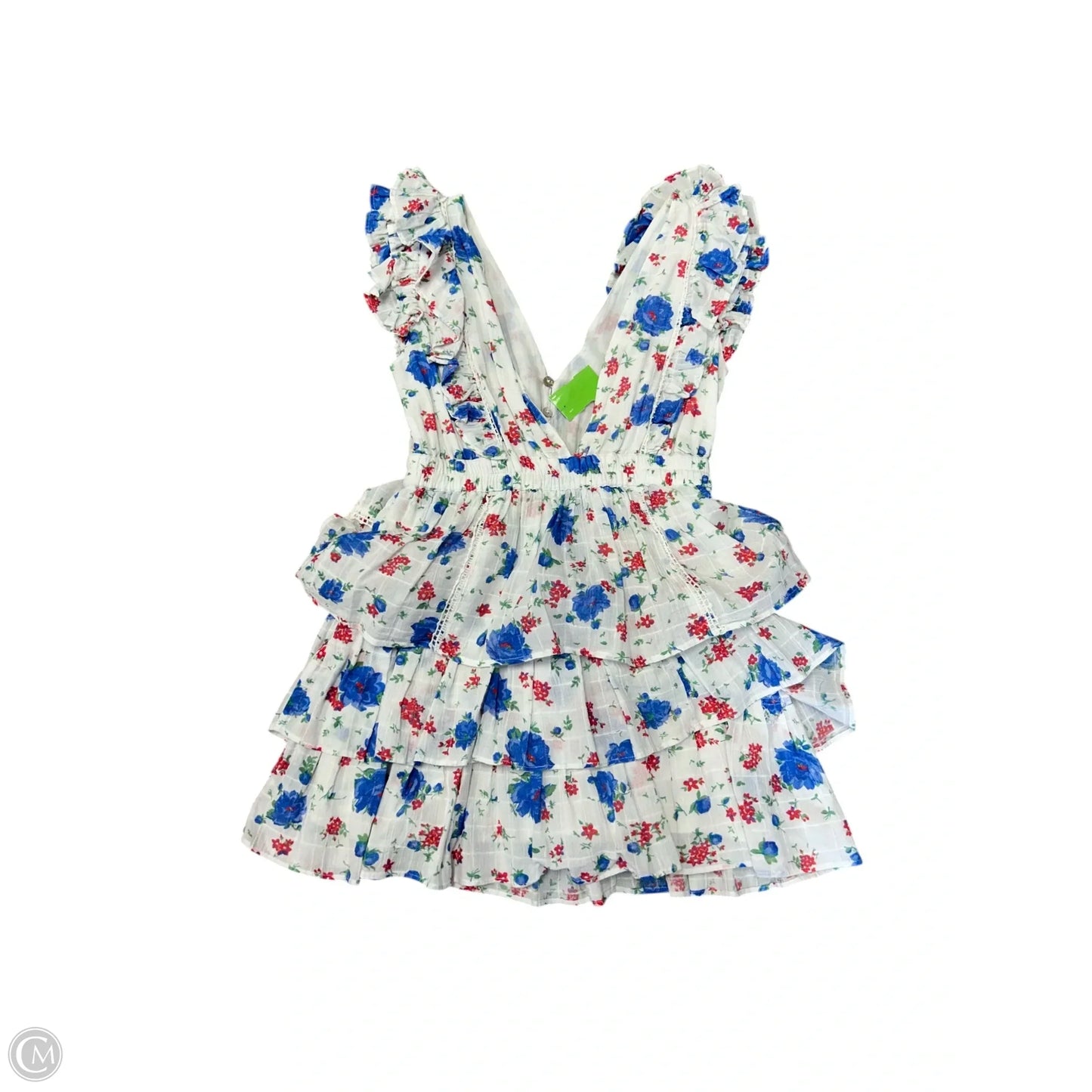Dress Casual Short By Loveshackfancy In Floral Print, Size: Xs