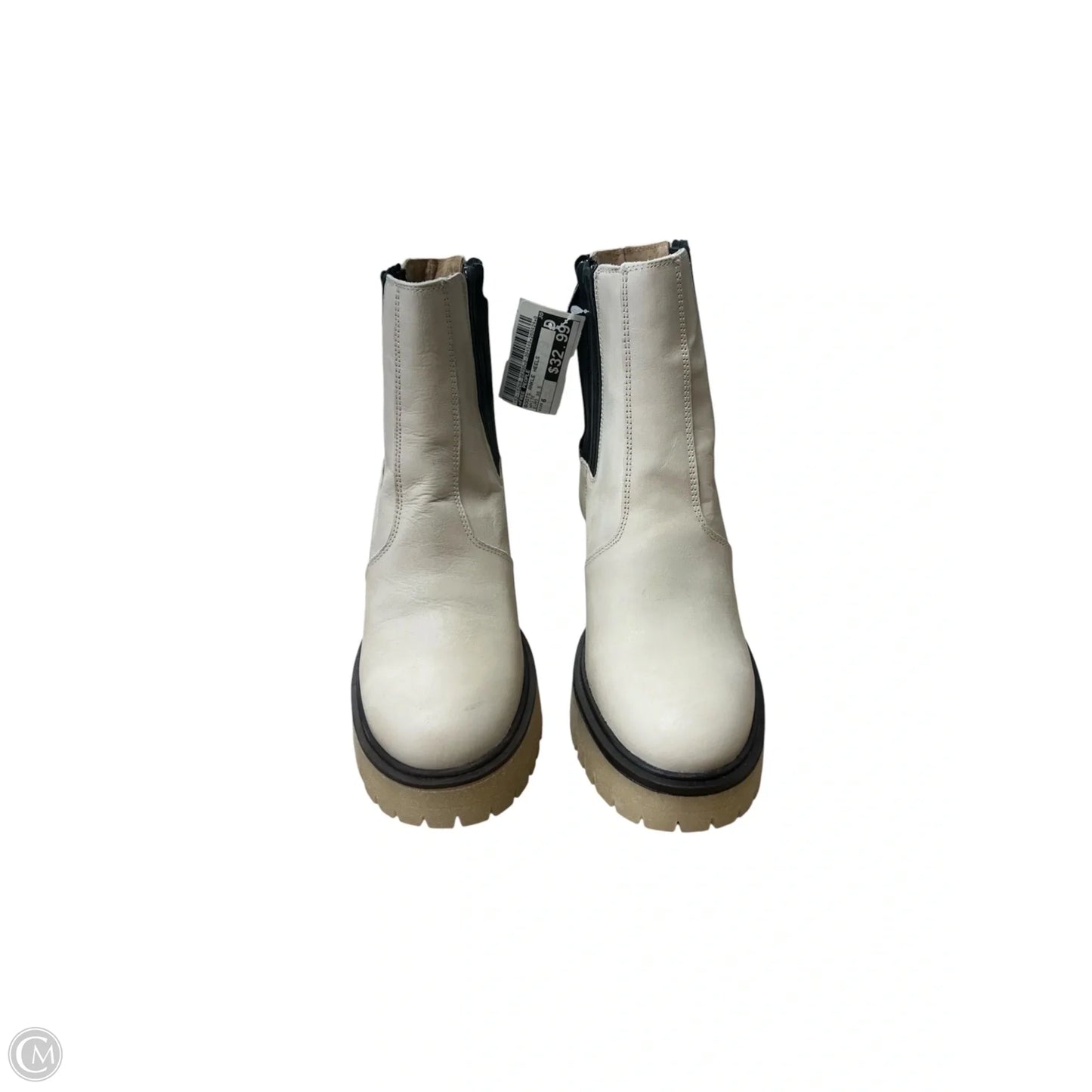 Boots Ankle Heels By Free People In White, Size: 6