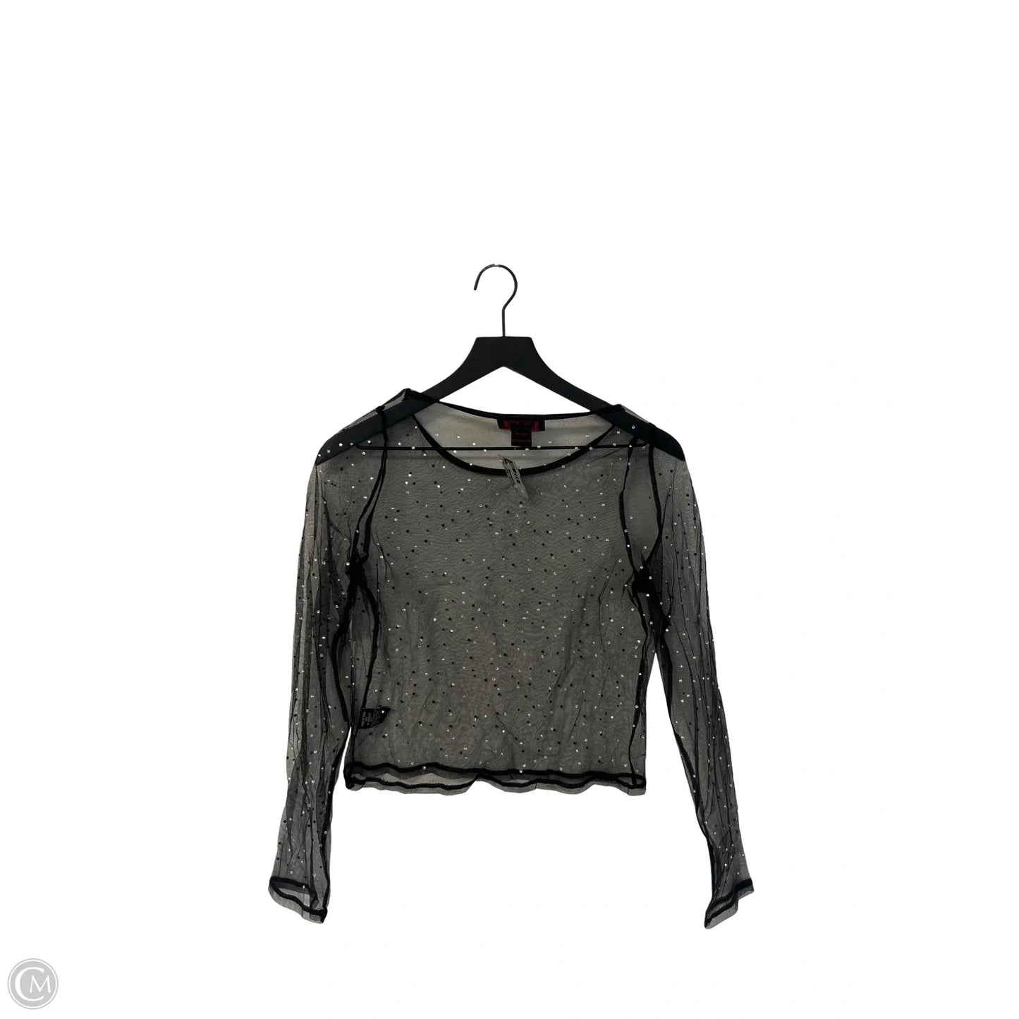 Top Long Sleeve Basic By Rock & Roll In Black, Size: L