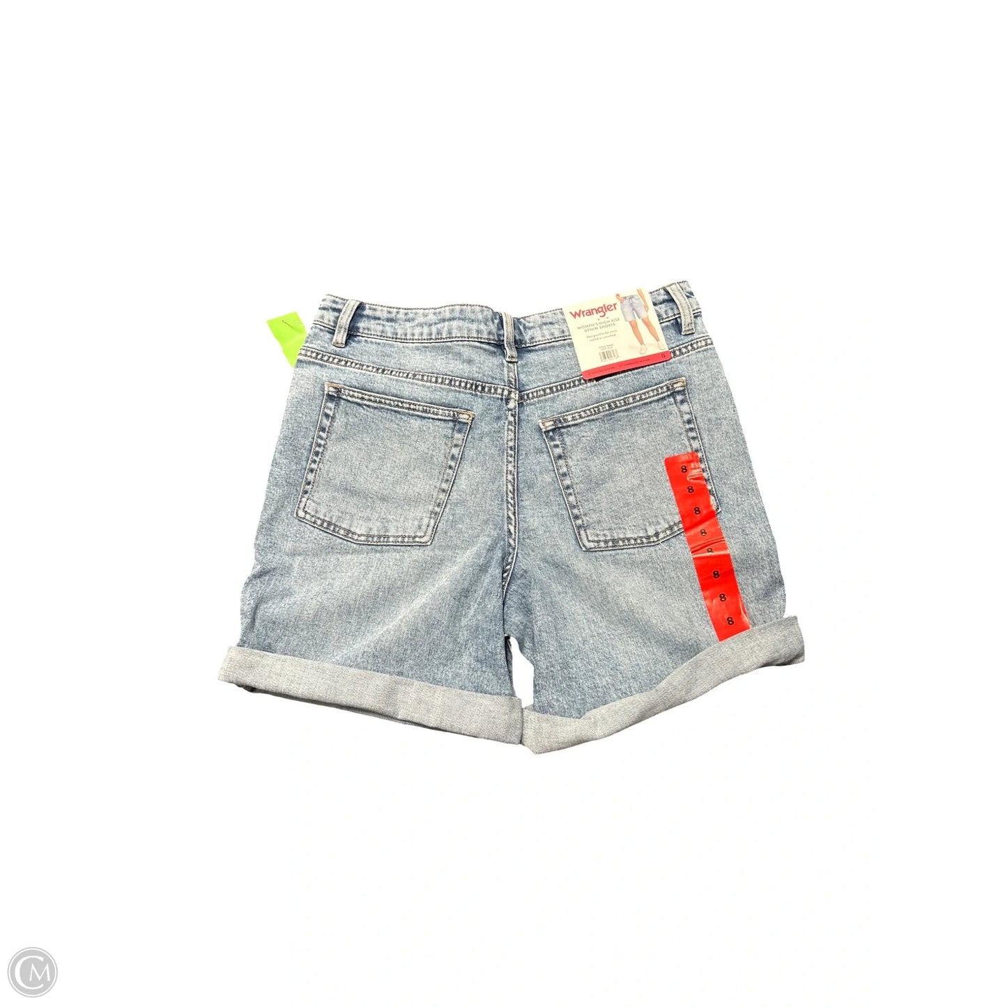 Shorts By Wrangler In Blue Denim, Size: 8