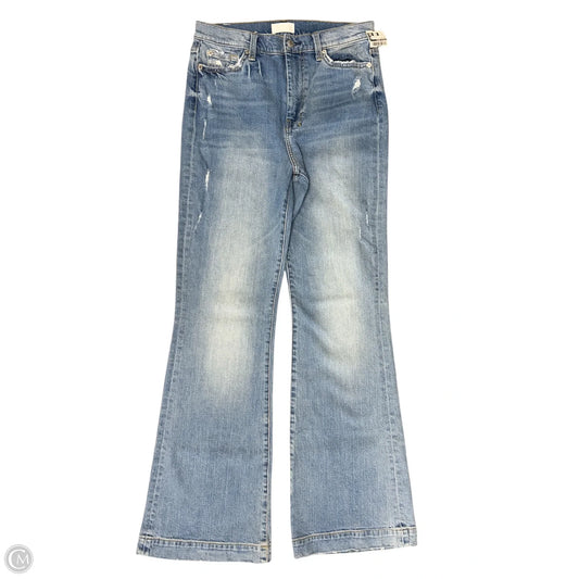 Jeans Boot Cut By 7 For All Mankind In Blue Denim, Size: 10