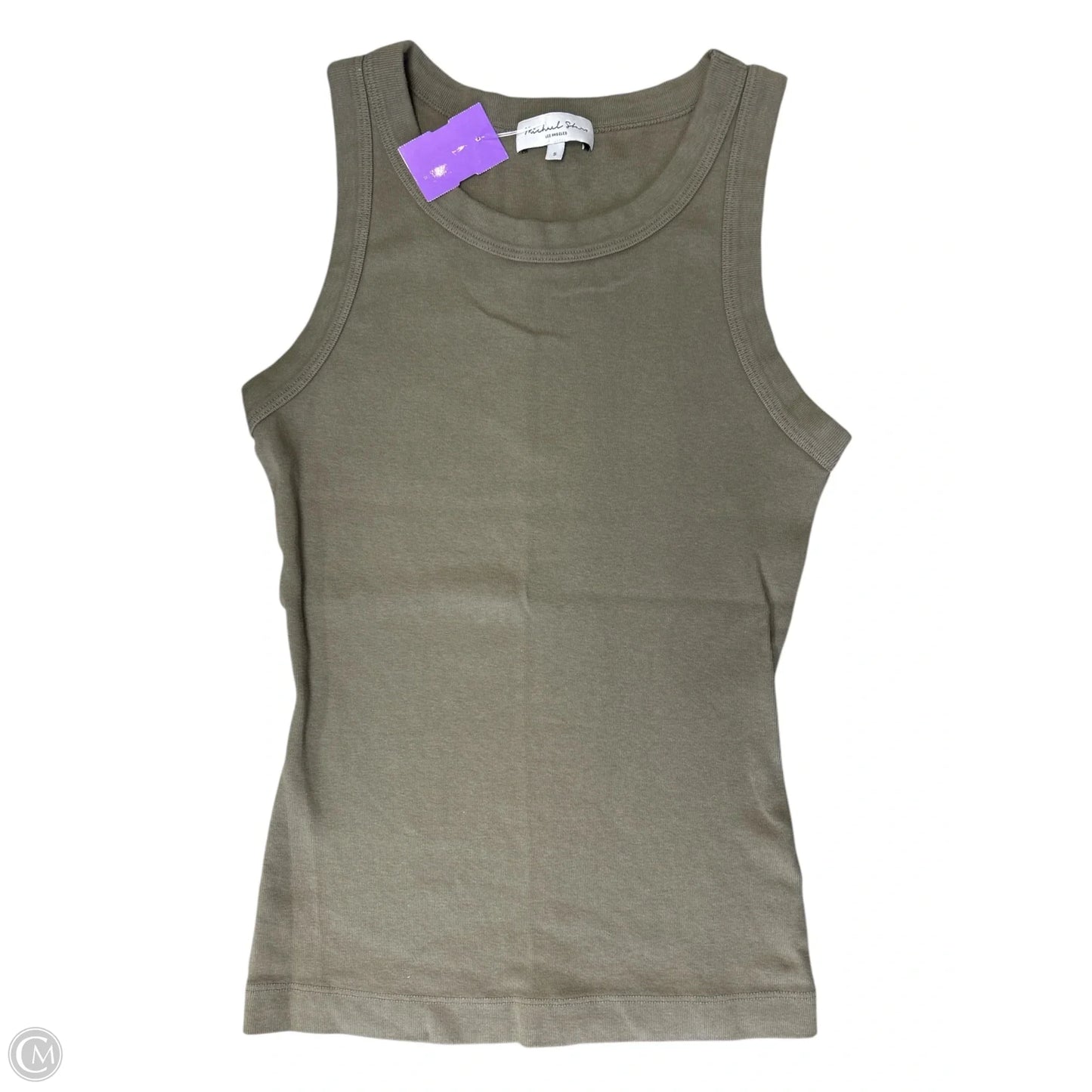 Top Sleeveless By Michael Stars In Green, Size: S