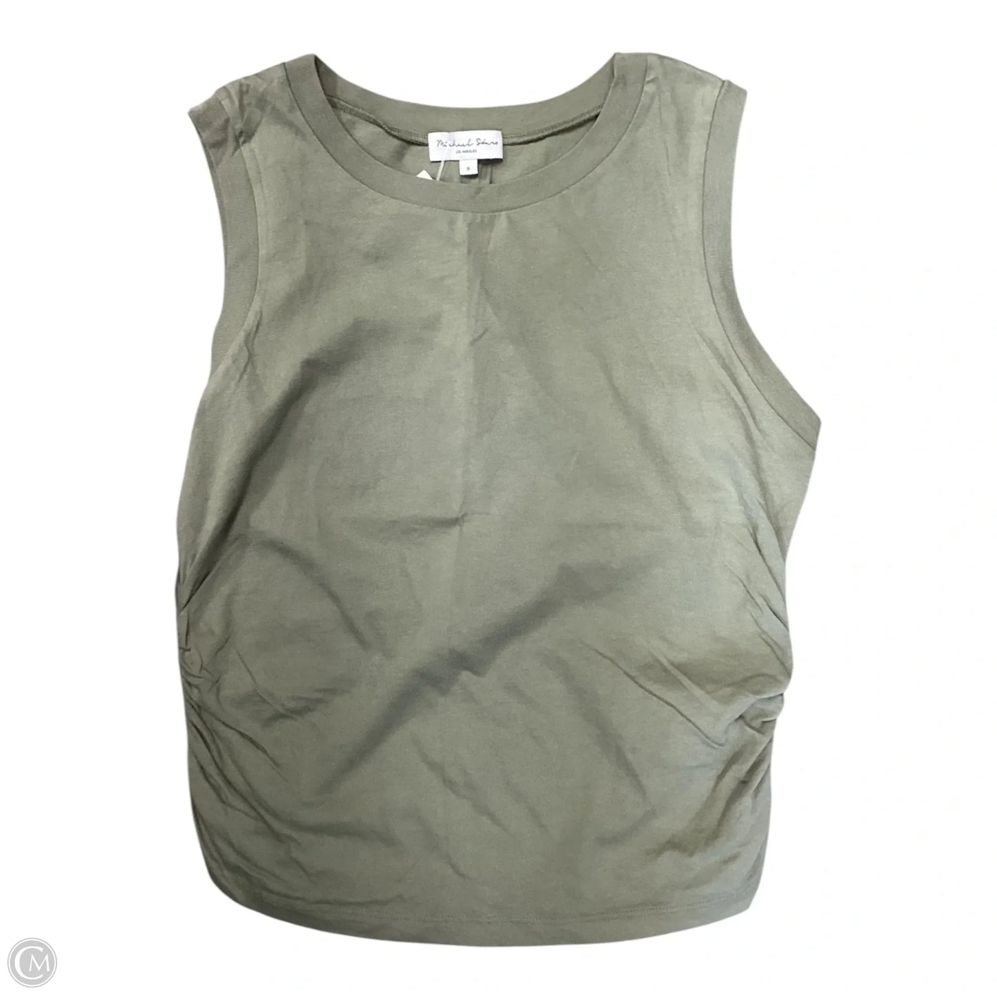 Top Sleeveless By Michael Stars In Green, Size: S