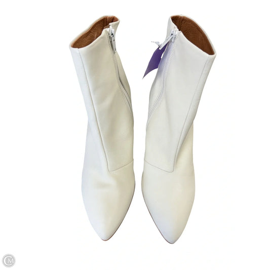 Boots Ankle Heels By Free People In Cream, Size: 7.5