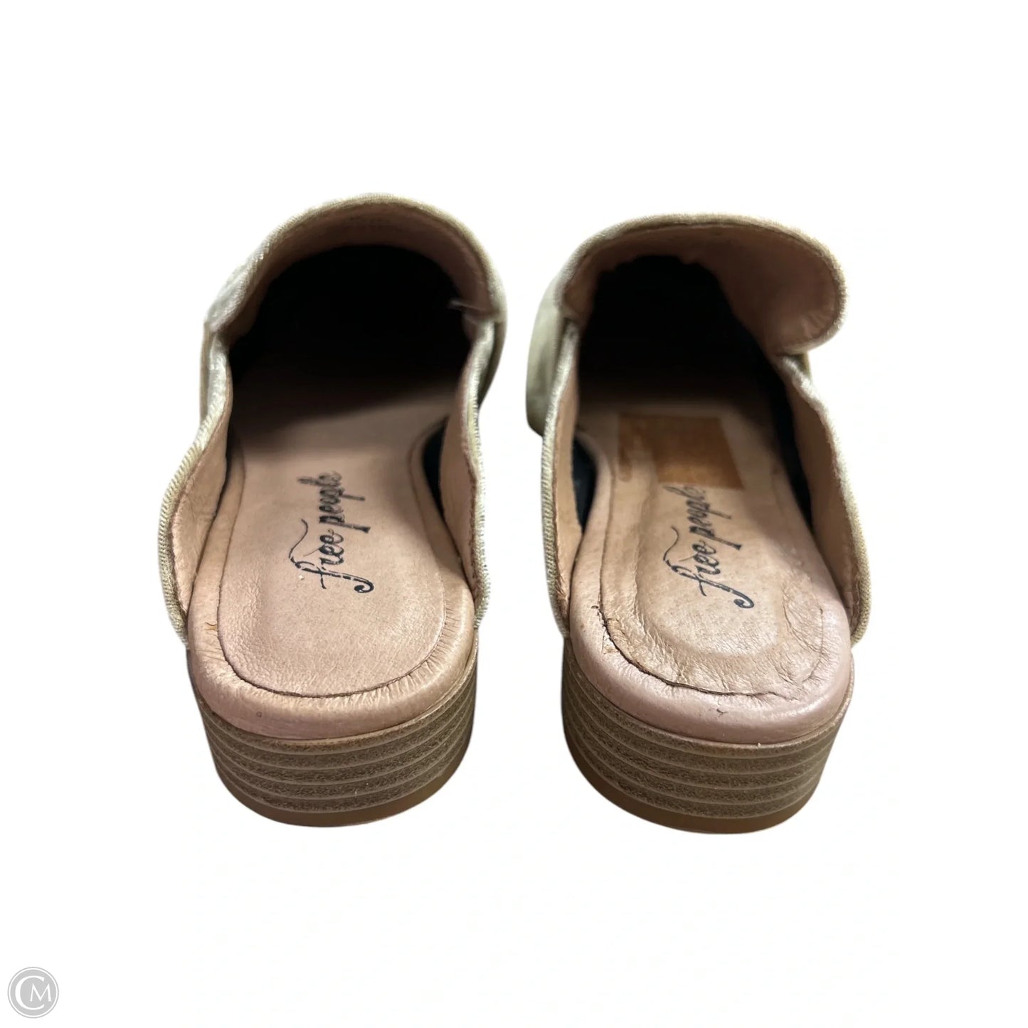 Shoes Flats By Free People In Gold, Size: 7.5