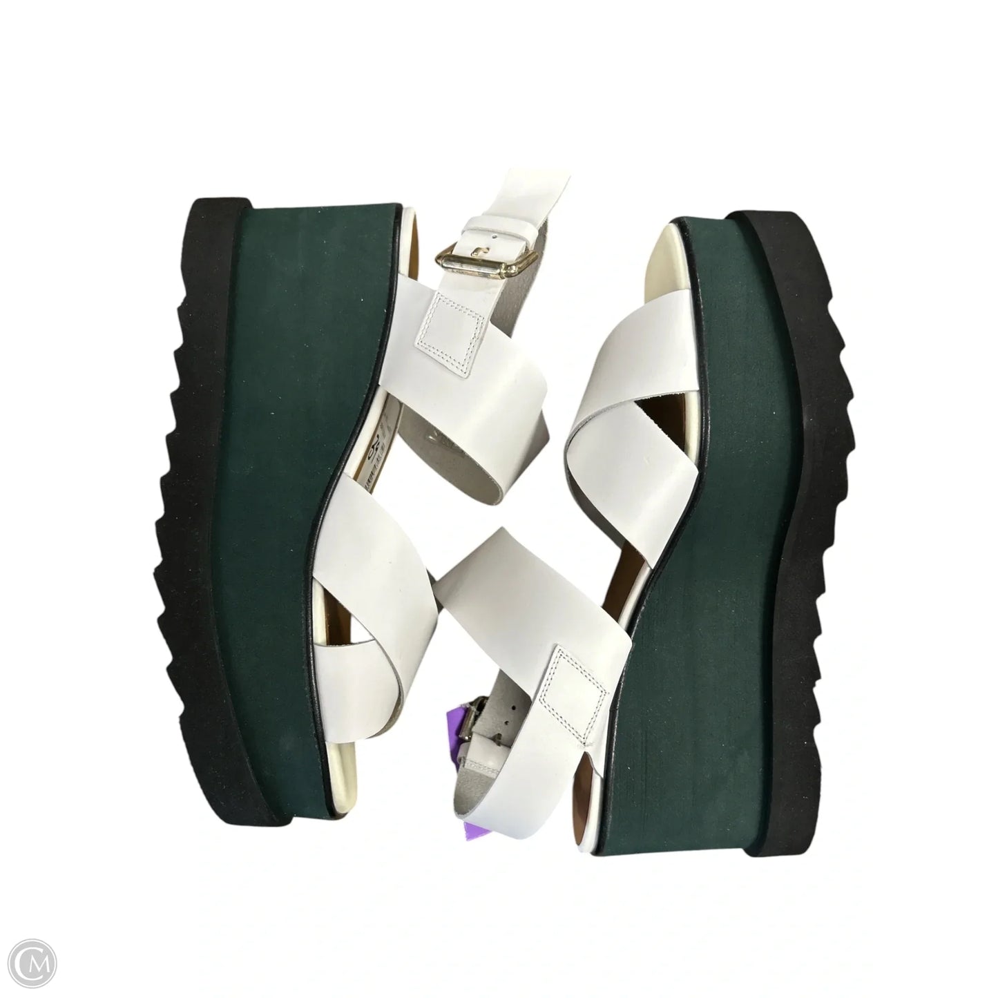 Sandals Heels Platform By Free People In White, Size: 8.5